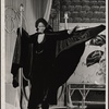 Raul Julia in the 1977-80 Broadway revival of Dracula, sets by Edward Gorey