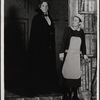 Raul Julia and Gretchen Oehler in the 1977-80 Broadway revival of Dracula, sets by Edward Gorey