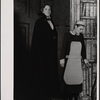 Raul Julia and Gretchen Oehler in the 1977-80 Broadway revival of Dracula, sets by Edward Gorey