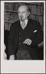 Jerome Dempsey in the 1977-80 Broadway revival of Dracula, sets by Edward Gorey