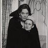 Raul Julia and Gretchen Oehler in the 1977-80 Broadway revival of Dracula, sets by Edward Gorey