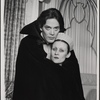 Raul Julia and Gretchen Oehler in the 1977-80 Broadway revival of Dracula, sets by Edward Gorey