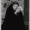 Jean LeClerc and Betsy Beard in the 1977-80 Broadway revival of Dracula, sets by Edward Gorey