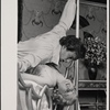 Jean LeClerc and Lauren Thompson in the 1977-80 Broadway revival of Dracula, sets by Edward Gorey