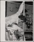 Jean LeClerc and Lauren Thompson in the 1977-80 Broadway revival of Dracula, sets by Edward Gorey