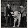 Peter Walker, Richard S. Levine and Louis Beachner in the 1977-80 Broadway revival of Dracula, sets by Edward Gorey