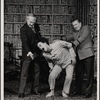 Peter Walker, Richard S. Levine and Louis Beachner in the 1977-80 Broadway revival of Dracula, sets by Edward Gorey
