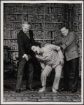 Peter Walker, Richard S. Levine and Louis Beachner in the 1977-80 Broadway revival of Dracula, sets by Edward Gorey