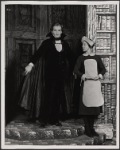 Jean LeClerc and Betsy Beard in the 1977-80 Broadway revival of Dracula, sets by Edward Gorey