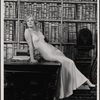 Lauren Thompson in the 1977-80 Broadway revival of Dracula, sets by Edward Gorey