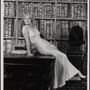 Lauren Thompson in the 1977-80 Broadway revival of Dracula, sets by Edward Gorey