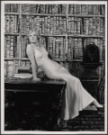 Lauren Thompson in the 1977-80 Broadway revival of Dracula, sets by Edward Gorey