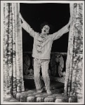 Richard S. Levine in the 1977-80 Broadway revival of Dracula, sets by Edward Gorey