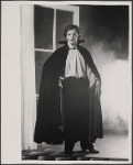 Jean LeClerc in the 1977-80 Broadway revival of Dracula, sets by Edward Gorey