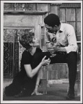 [Unidentified actress and Morgan Freeman in Exhibition (Actors Playhouse), 1969 Apr.-May] 