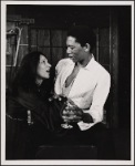 [Unidentified actress and Morgan Freeman in Exhibition (Actors Playhouse), 1969 Apr.-May] 