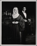 [Unidentified actress and Morgan Freeman in Exhibition (Actors Playhouse), 1969 Apr.-May] 