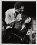 [Unidentified actress and Morgan Freeman in Exhibition (Actors Playhouse), 1969 Apr.-May] 