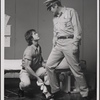 Publicity photo of unidentified actor and Joe Dorsey for Fortune and Men's Eyes, 1969