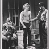 Mark Shannon, Jeremy Stockwell, and Joe Dorsey in Fortune and Men's Eyes, 1969