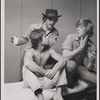 Publicity photo of James Dybas, Sal Mineo and Michael Greer in the stage production Fortune and Men's Eyes