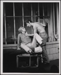 Jeremy Stockwell and Bartholomew Miro, Jr. in Fortune and Men's Eyes, 1969