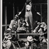 Stephen Nathan and ensemble in Godspell