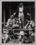 Stephen Nathan and ensemble in Godspell