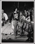 Lamar Alford, Stephen Nathan, Robin Lamont, and Sonia Manzano in Godspell