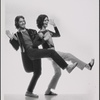 Publicity photograph of David Haskell and Stephen Nathan in Godspell