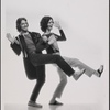 Publicity photo of David Haskell and Stephen Nathan in Godspell