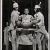[Joel Grey (center) with unidentified actors in Goodtime Charley, 1975 Feb. 20] 