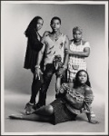 [Publicity photo of André De Shields and unidentified cast members in Haarlem Nocturne, 1984 Sept. 24]