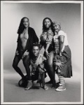 [Publicity photo of André De Shields and unidentified cast members in Haarlem Nocturne, 1984 Sept. 24] 
