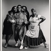 [Publicity photo of André De Shields and unidentified cast members in Haarlem Nocturne, 1984 Sept. 24] 