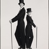 Publicity photo of Tommy Tune and Sandy Duncan in the stage production My One and Only