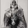 Publicity photograph of Reathal Bean as Trygaeus in the stage production Peace.