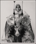 Publicity photograph of Reathal Bean as Trygaeus in the stage production Peace.