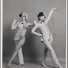 International Chrysis [right] and unidentified other in the stage production Pouff