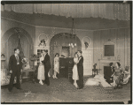 Nita Naldi and cast in a scene from the stage production  Opportunity