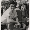 Ron Field and Aaron Russo during the stage production Star Spangled Night for Rights
