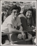 Ron Field and Aaron Russo during the stage production Star Spangled Night for Rights