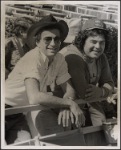Ron Field and Aaron Russo during the stage production Star Spangled Night for Rights