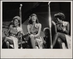 The Harlettes [Sharon Redd, Ula Hedwig and Charlotte Crossley] performing at Star Spangled Night for Rights