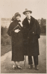 Vladimir Nabokov and Vera Nabokov, Berlin, in 1923