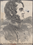 Gen. Antonio López de Santa Anna, president and dictator of Mexico.