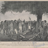 The surrender of Santa Anna after the battle of San Jacinto, April 22, 1836