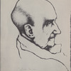 George Santayana. A portrait by George Biddle.