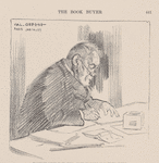 Francisque Sarcey in his study--drawn from life by Valentine Greene.