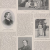 [Clockwise from upper left]: Victorian Sardou à trente-cinq ans. (Epoque où furent joués Nos bons villageois.) ; En 1860 : Victorian Sardou à Seine-Port. Mme. Sardou. Dejazet. Victorian Sardou ; M. et Mme. Victorien Sardou à Marly. Instantané pris par Mme. Bartet, de la Comédie-Française ; Victorien Sardou à cinquante et un ans. (Epoque où fut jouée Fédora.)